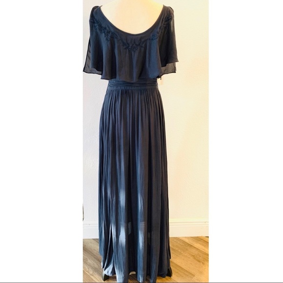 Free People EUC Chiffon Fiona Sleeveless Dress - Picture 3 of 7